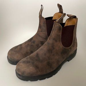 Blundstone 585 Men's Chelsea Boots in Rustic Brown